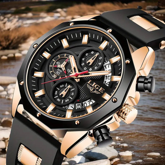 Lige Quality Sports Watch
