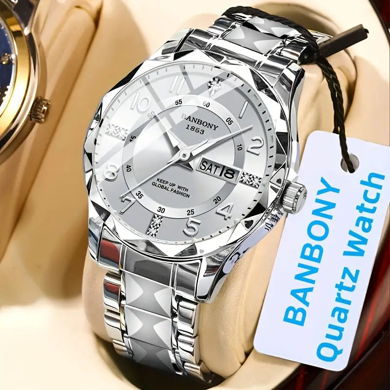 BanBony Quartz Luxury Watch