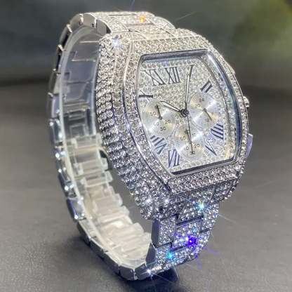 Missfox Diamond Chronograph Watch