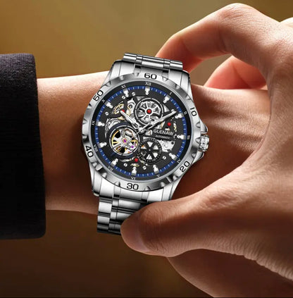 Glenaw Skeleton Automatic Watch