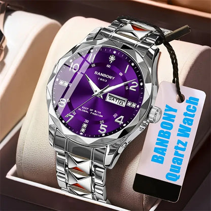 BanBony Quartz Luxury Watch