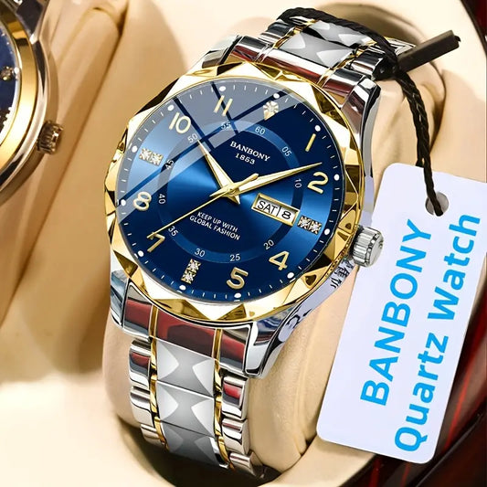 BanBony Quartz Luxury Watch