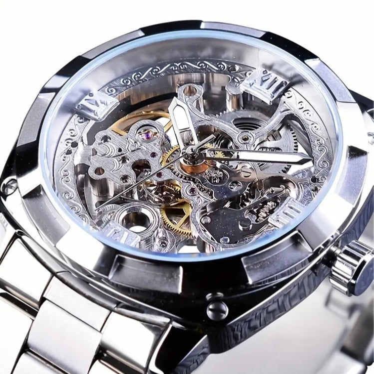 Forsining Automatic Mechanical Skeleton Watch