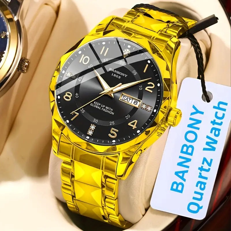 BanBony Quartz Luxury Watch