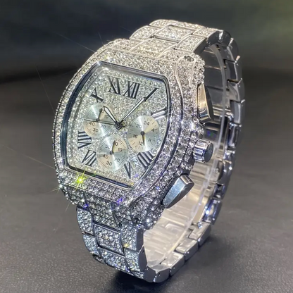 Missfox Diamond Chronograph Watch
