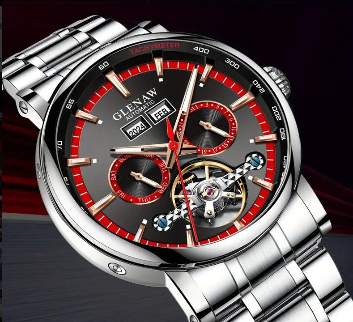 Glenaw Mechanical Chronograph Watch