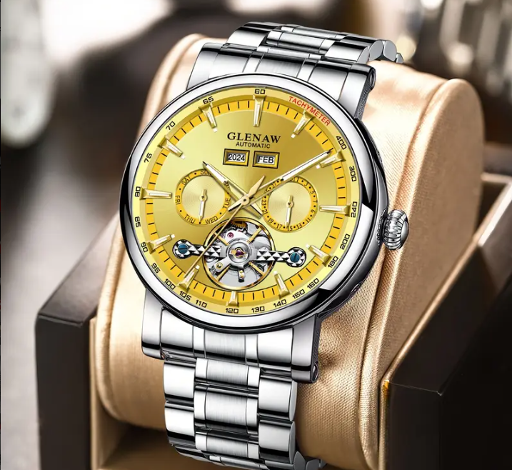 Glenaw Mechanical Chronograph Watch