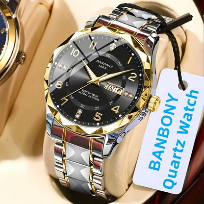 BanBony Quartz Luxury Watch