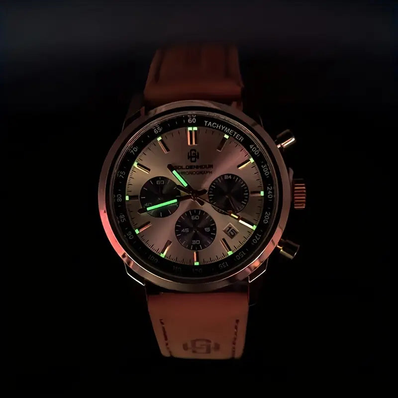Goldenhour Chronograph Watch