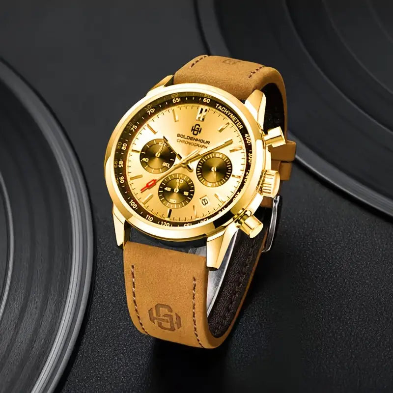 Goldenhour Chronograph Watch