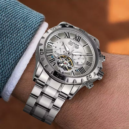 Glenaw Chronograph Roman Watch