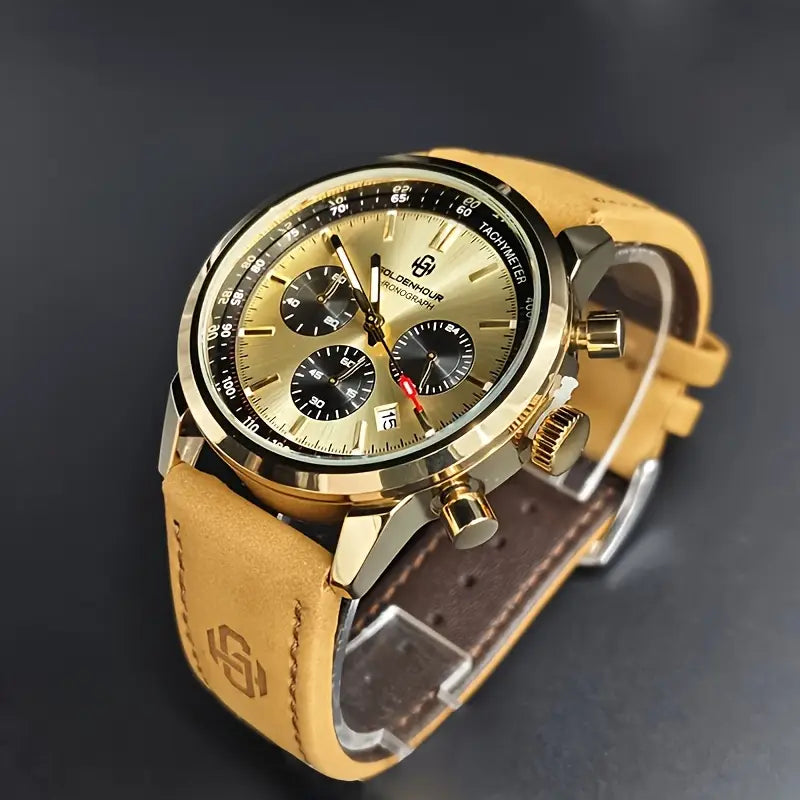 Goldenhour Chronograph Watch