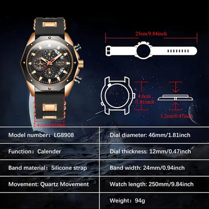 Lige Quality Sports Watch