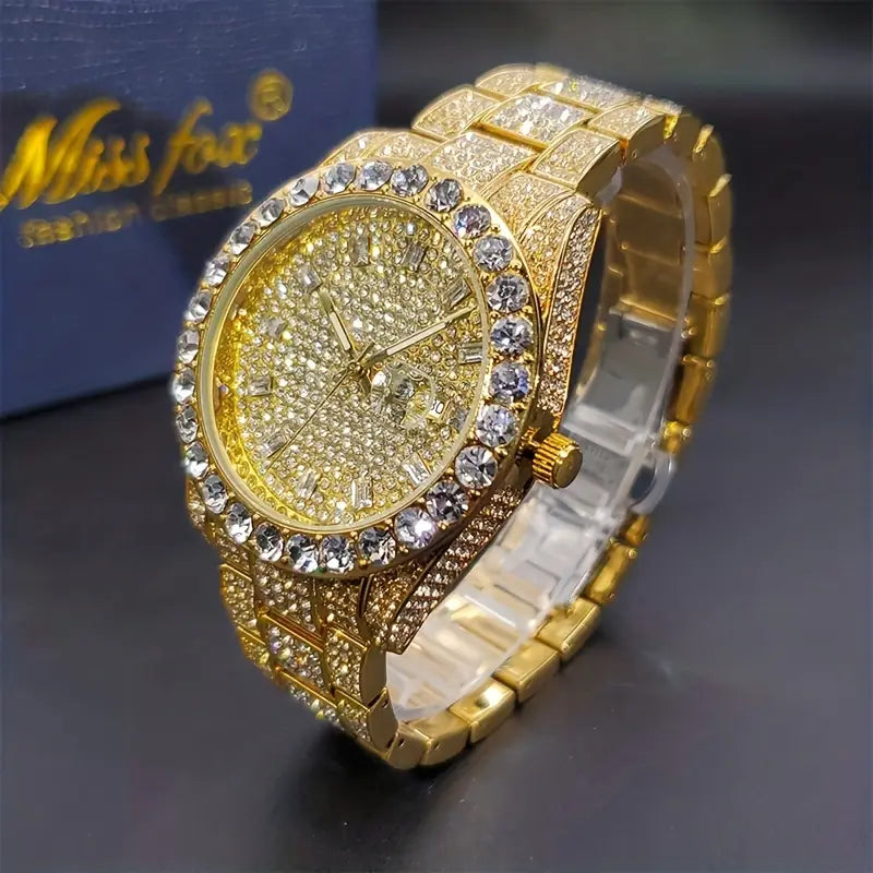 MissFox Luxury Diamond Watch