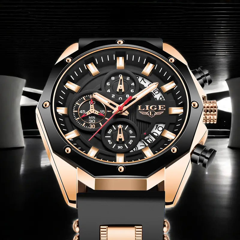 Lige Quality Sports Watch