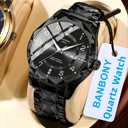 BanBony Quartz Luxury Watch