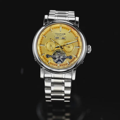 Glenaw Mechanical Chronograph Watch