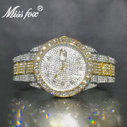 MissFox Luxury Diamond Watch