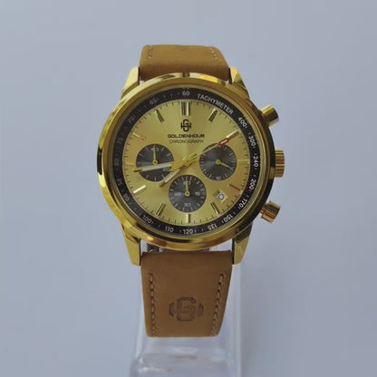 Goldenhour Chronograph Watch