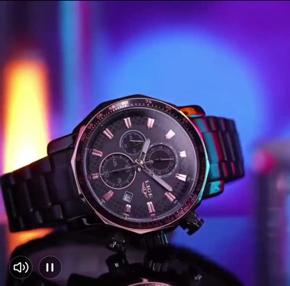 Lige Quartz Sports Watch